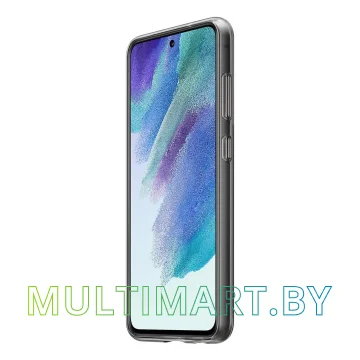 Чехол для телефона Samsung Slim Strap Cover для Galaxy S21 FE (темно-серый) картинка 4